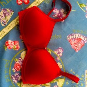 COPY - Red satin 34A bra…ameona silky